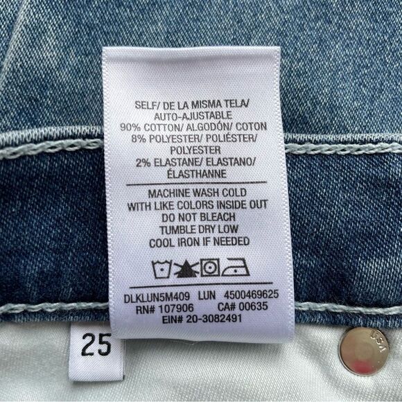 Hudson Natalie Mid-Rise Super Skinny Jeans - Size: 25 - Picture 7 of 10